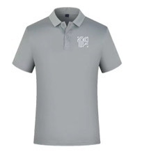 God Kind of Faith Polo Shirt Grey