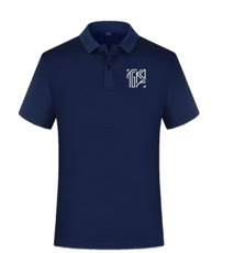 God Kind of Faith Polo Shirt Blue